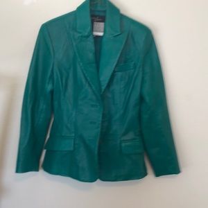 Leather jacket